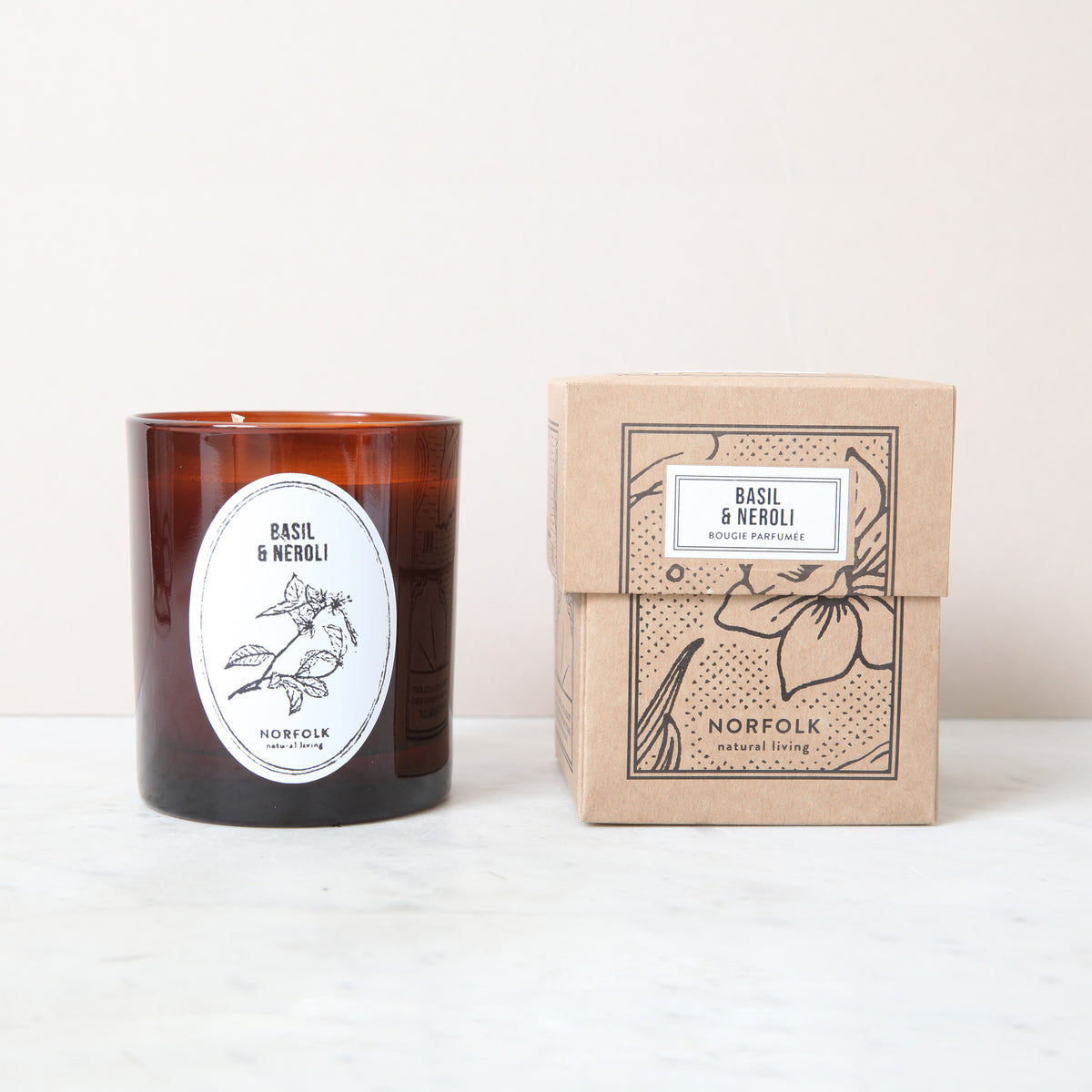 Candle - Basil & Neroli 8oz
