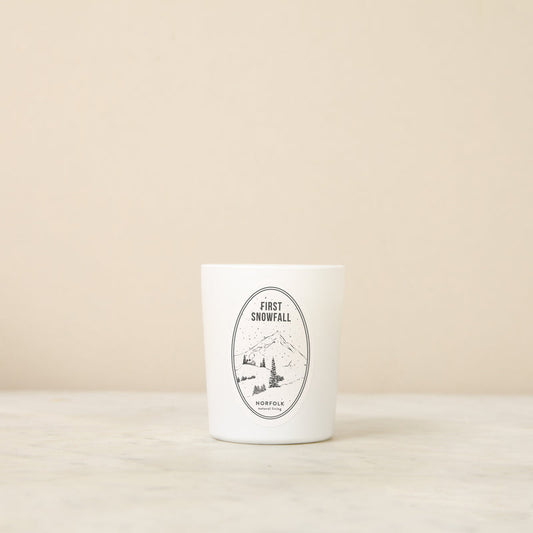 Christmas Votive Candle - First Snowfall