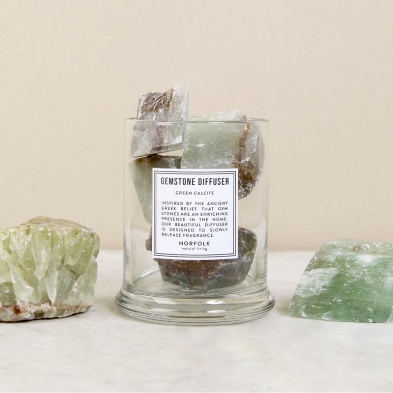 Gemstone Diffuser - Green Calcite