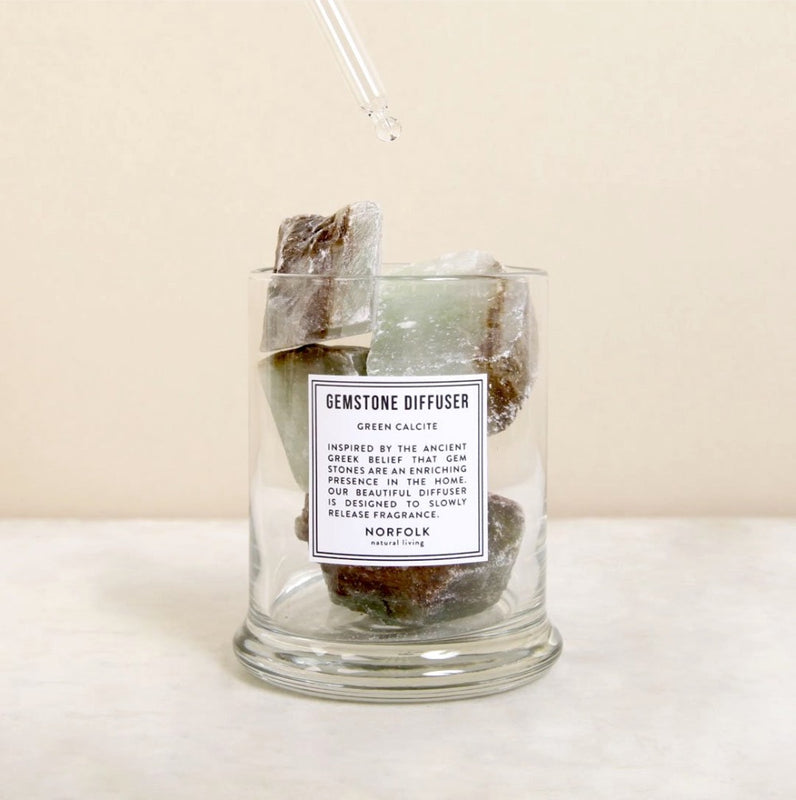 Gemstone Diffuser - Green Calcite